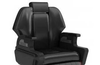 现代黑色皮革理发店专用椅3D模型下载下载 现代黑色皮革理发店专用椅3D模型下载下载