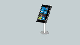 Windows手机演示站 其他 显示器 指示牌 手机 饰品 SU模型下载 Windows手机演示站 其他 显示器 指示牌 手机 饰品 SU模型下载