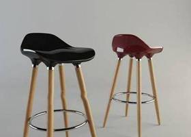 北欧原木塑料PP高脚凳现代简约 高脚凳 实木凳 塑料板凳 欧式风格3D模型下载 北欧原木塑料PP高脚凳现代简约 高脚凳 实木凳 塑料板凳 欧式风格3D模型下载