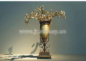 陶艺花瓶3D模型下载 陶艺花瓶3D模型下载