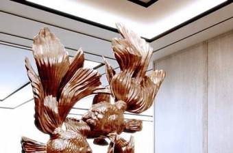 棕色木艺雕塑3D模型下载 棕色木艺雕塑3D模型下载