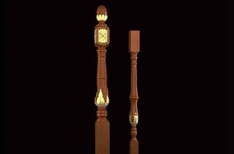木艺柱子3D模型下载 木艺柱子3D模型下载