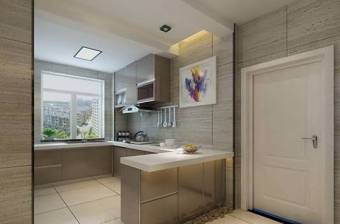 现代家居封闭厨房 灶台3D模型下载 现代家居封闭厨房 灶台3D模型下载
