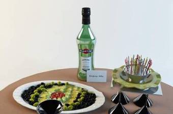 派对餐具组合餐具 器皿 盘碟 现代风格 托盘 酒瓶 食物 水果3D模型下载 派对餐具组合餐具 器皿 盘碟 现代风格 托盘 酒瓶 食物 水果3D模型下载