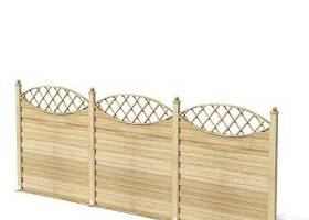 木艺栅栏3D模型下载 木艺栅栏3D模型下载