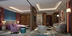 现代酒店客房套间3D模型下载 现代酒店客房套间3D模型下载