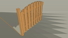 木拱形篱笆 垃圾箱 椅子 取暖器 楼梯扶手 排箫 SU模型下载 木拱形篱笆 垃圾箱 椅子 取暖器 楼梯扶手 排箫 SU模型下载