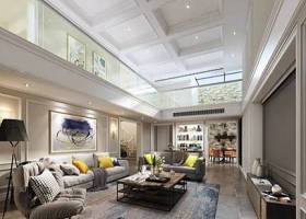 现代复式楼客厅空间3D模型下载 现代复式楼客厅空间3D模型下载