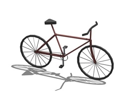 自行车su模型下载 自行车su模型下载