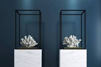 现代珊瑚雕塑摆件组合3D模型下载 现代珊瑚雕塑摆件组合3D模型下载