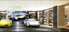 现代汽车展厅 现代铁艺陈列柜 白色跑车3D模型下载 现代汽车展厅 现代铁艺陈列柜 白色跑车3D模型下载