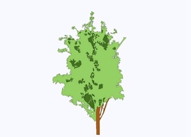 2D植物树su模型下载 2D植物树su模型下载