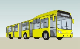 公交车su模型下载 公交车su模型下载
