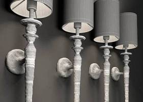 欧式简约壁灯复古 欧式简约壁灯3D模型下载 欧式简约壁灯复古 欧式简约壁灯3D模型下载