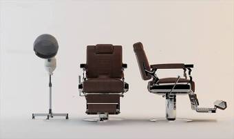 现代美容美化发设备专用椅3D模型下载 现代美容美化发设备专用椅3D模型下载