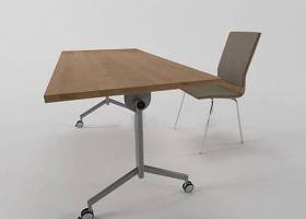 办公书桌现代简约 书桌 办公桌 实木桌3D模型下载 办公书桌现代简约 书桌 办公桌 实木桌3D模型下载