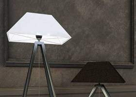 现代黑色铁艺台灯3D模型下载 现代黑色铁艺台灯3D模型下载