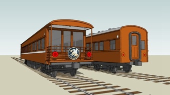 火车 草图大师模型SU模型下载 火车 草图大师模型SU模型下载