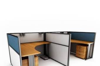 现代木艺办公桌3D模型下载 现代木艺办公桌3D模型下载