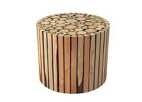 现代棕色木艺凳子3D模型下载 现代棕色木艺凳子3D模型下载
