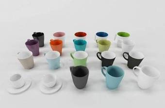 现代水杯组合餐具 器皿 现代风格 茶具 水杯3D模型下载 现代水杯组合餐具 器皿 现代风格 茶具 水杯3D模型下载