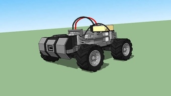 玩具汽车 草图大师模型SU模型下载 玩具汽车 草图大师模型SU模型下载