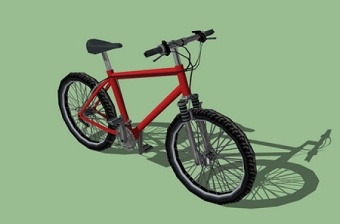 自行车su模型下载 自行车su模型下载