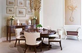 欧式简约家居餐厅 欧式简约棕色木艺餐桌椅组合3D模型下载 欧式简约家居餐厅 欧式简约棕色木艺餐桌椅组合3D模型下载