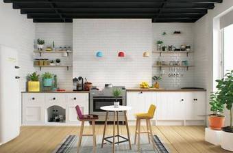 现代厨房橱柜餐具吧椅组合3D模型下载 现代厨房橱柜餐具吧椅组合3D模型下载