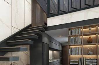 现代复式单身公寓客厅卧室3D模型下载 现代复式单身公寓客厅卧室3D模型下载