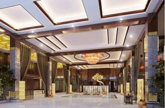 新中式酒店大堂3D模型下载 新中式酒店大堂3D模型下载