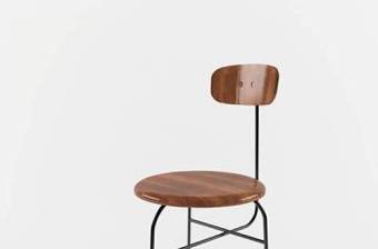 第一季模型套装（国外单体）简约实木餐椅2方形 椅子 原木 圆形 单体 木椅 原木3D模型下载 第一季模型套装（国外单体）简约实木餐椅2方形 椅子 原木 圆形 单体 木椅 原木3D模型下载