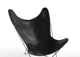 现代黑色皮质躺椅3D模型下载 现代黑色皮质躺椅3D模型下载