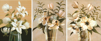 花卉油画装饰画图片