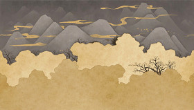 中式背景墙图片