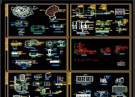 全套公园CAD施工详图