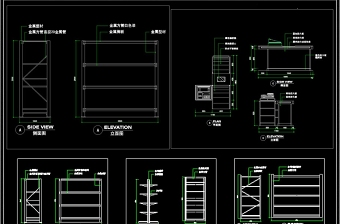 全套厂房CAD施工图效果图