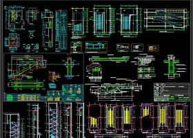 原创超全精品自动电梯CAD图库