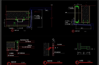 电梯CAD结构施工图