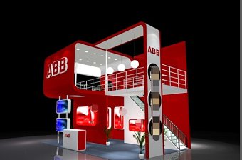 ABB展览展示效果图设计