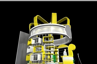 黄色特装3D模型