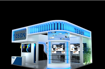 TESEN展示设计模型 3D