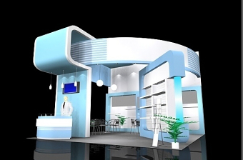 创新展览特装3Dmax模型源文件