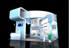 创新展览特装3Dmax模型源文件