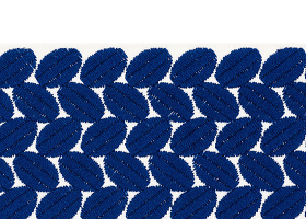 高仿深蓝色叶子针线地毯贴图