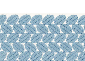 高仿浅蓝色叶子针线地毯贴图