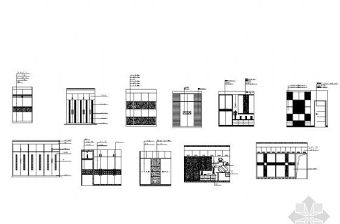 11个衣柜立面设计图