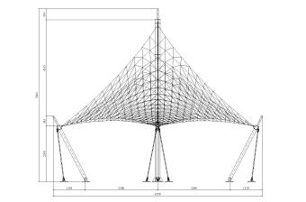 飞燕膜结构工程施工图