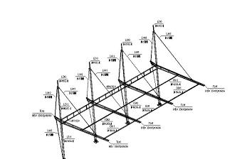 车棚膜结构施工图（2014，图纸齐全）